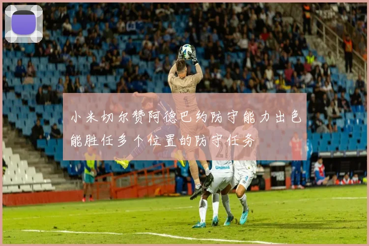小米切尔赞阿德巴约防守能力出色能胜任多个位置的防守任务